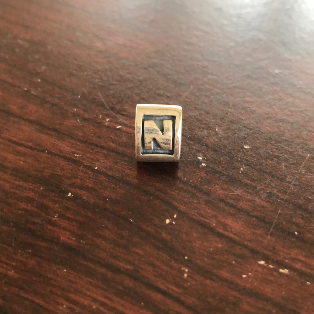 Pandora Retired “N” Charm